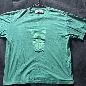 PLAYBOY Men's Teal Short Sleeve Tee